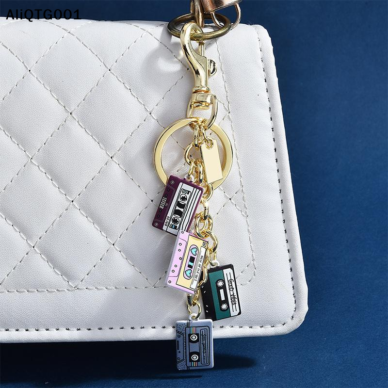 Women'S Accessories In The 80S - Vintage Cassette Tape Keychain Retro 90s