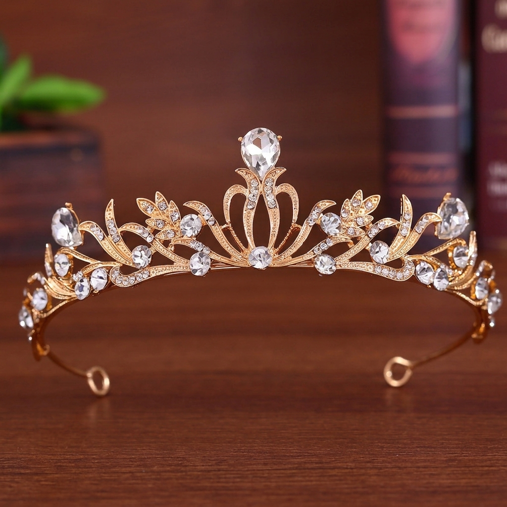 Women'S Accessories Jewelry - Crystal Wedding Tiaras And Crowns Rhinestone
