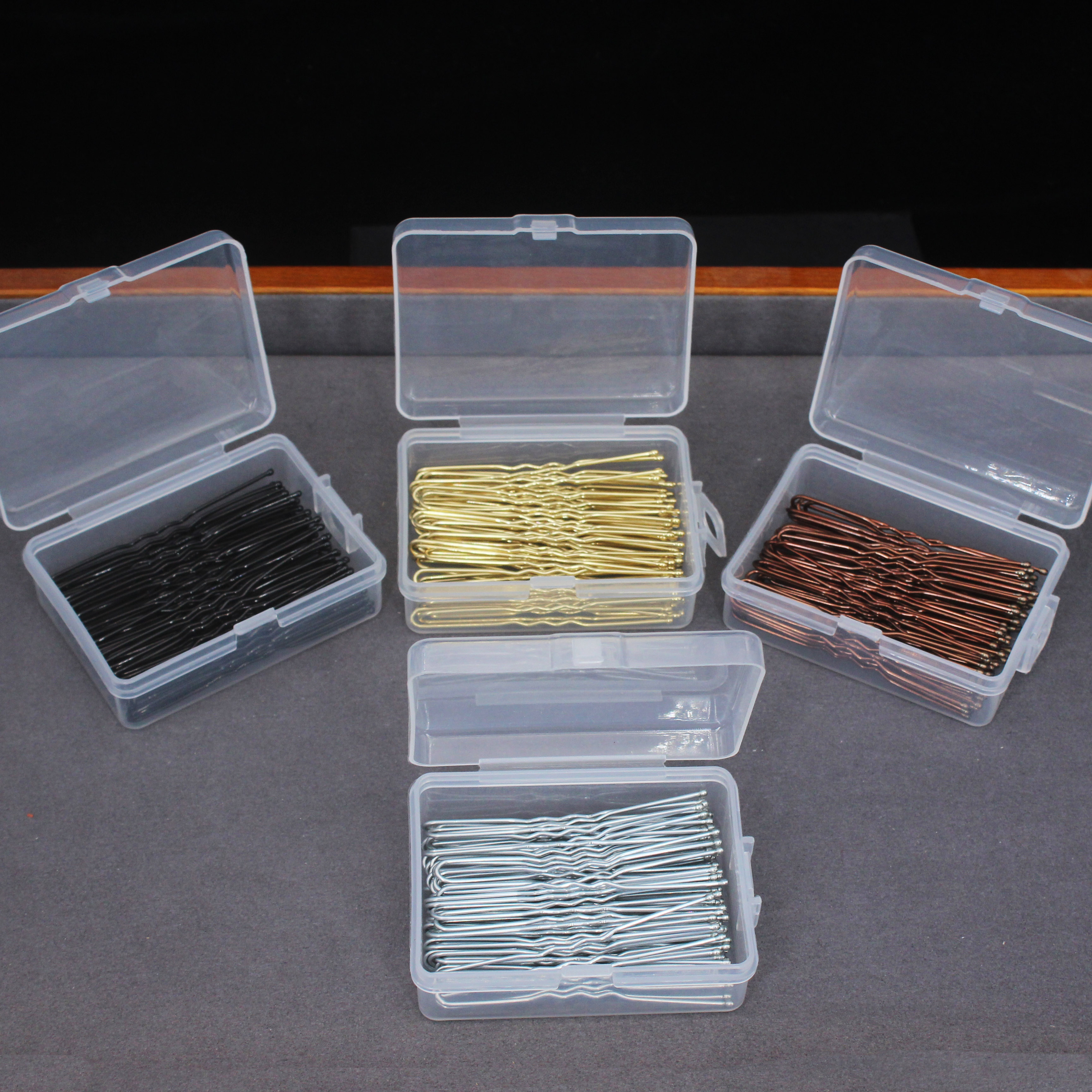 Young Women'S Accessories - 50pcs/Box Metal U Shaped Hair Clips