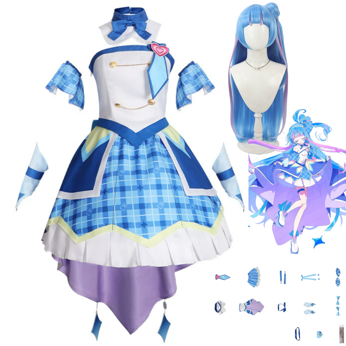 Women'S Accessories For Shoes - Anime You and Idol Precure Aokaze