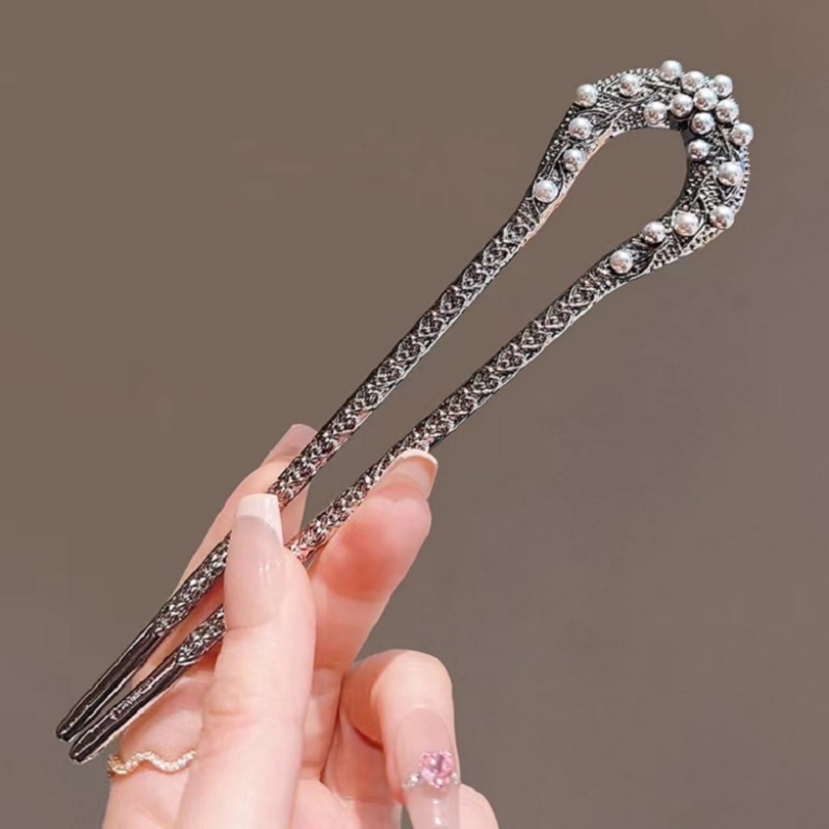 Young Women'S Accessories - New Pearl U Shaped Hairpin For