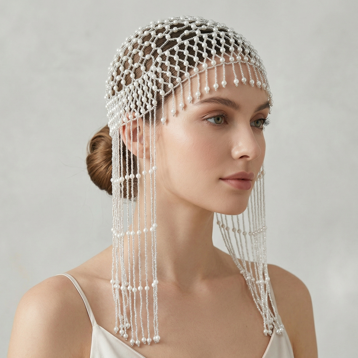 Luxury Pearls Beaded Headwrap  - Young Women'S Accessories avaliação e preço