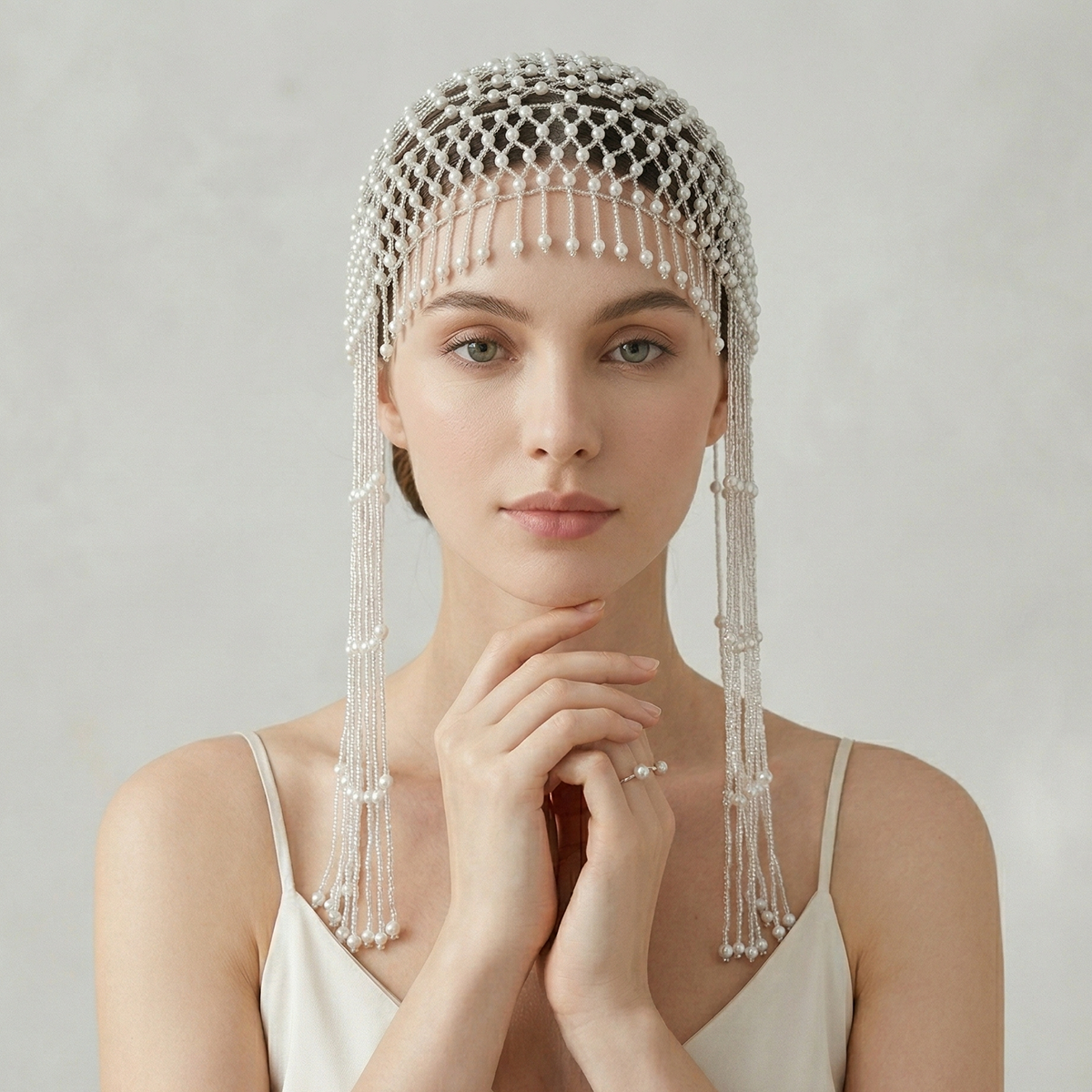 Luxury Pearls Beaded Headwrap  - Young Women'S Accessories avaliação e preço