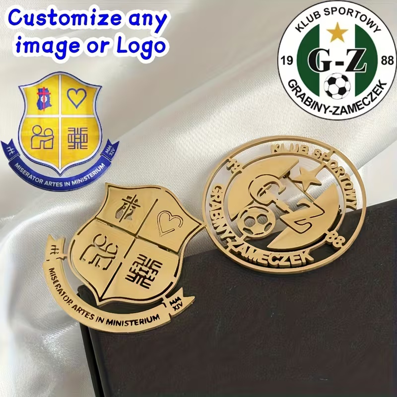 Custom Logo Brooch Simple Crea - Women Accessories Logo avaliação e preço