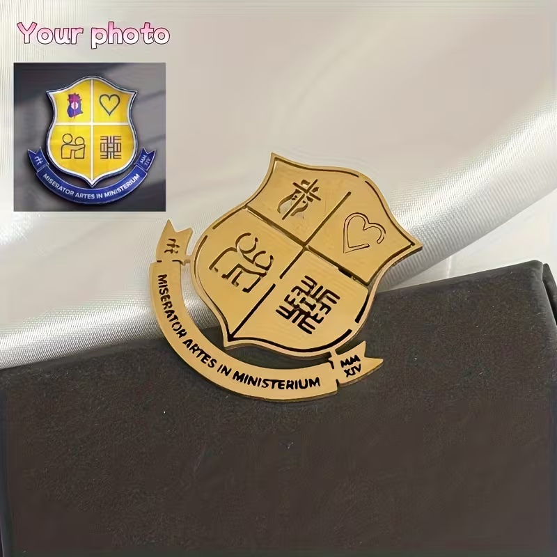 Custom Logo Brooch Simple Crea - Women Accessories Logo avaliação e preço