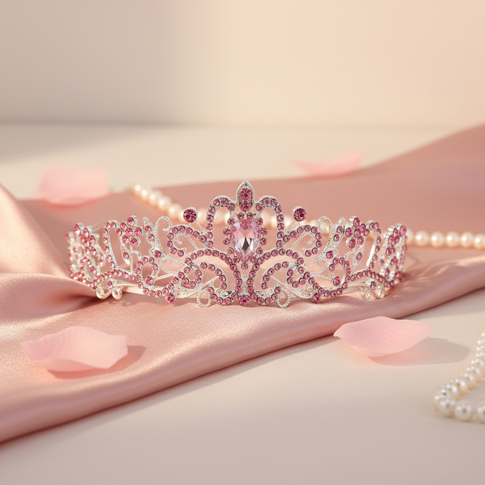 Elegant Bridal Crown Sparkly R - Women'S Accessories Jewelry avaliação e preço
