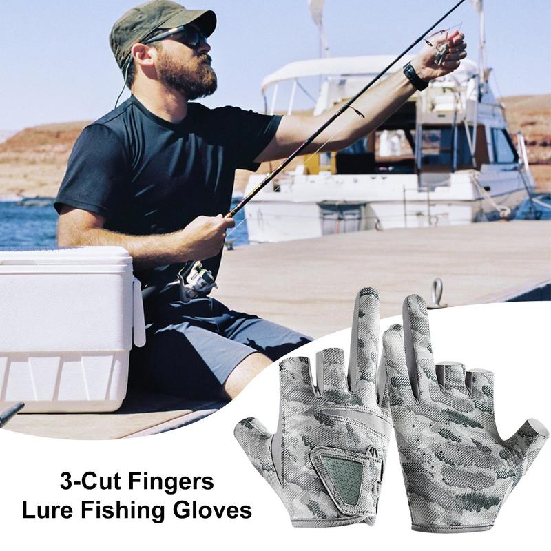 Fishing Gloves For Women 3-Cut - Women'S Kayak Accessories avaliação e preço