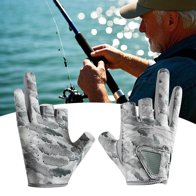 Fishing Gloves For Women 3-Cut - Women'S Kayak Accessories avaliação e preço
