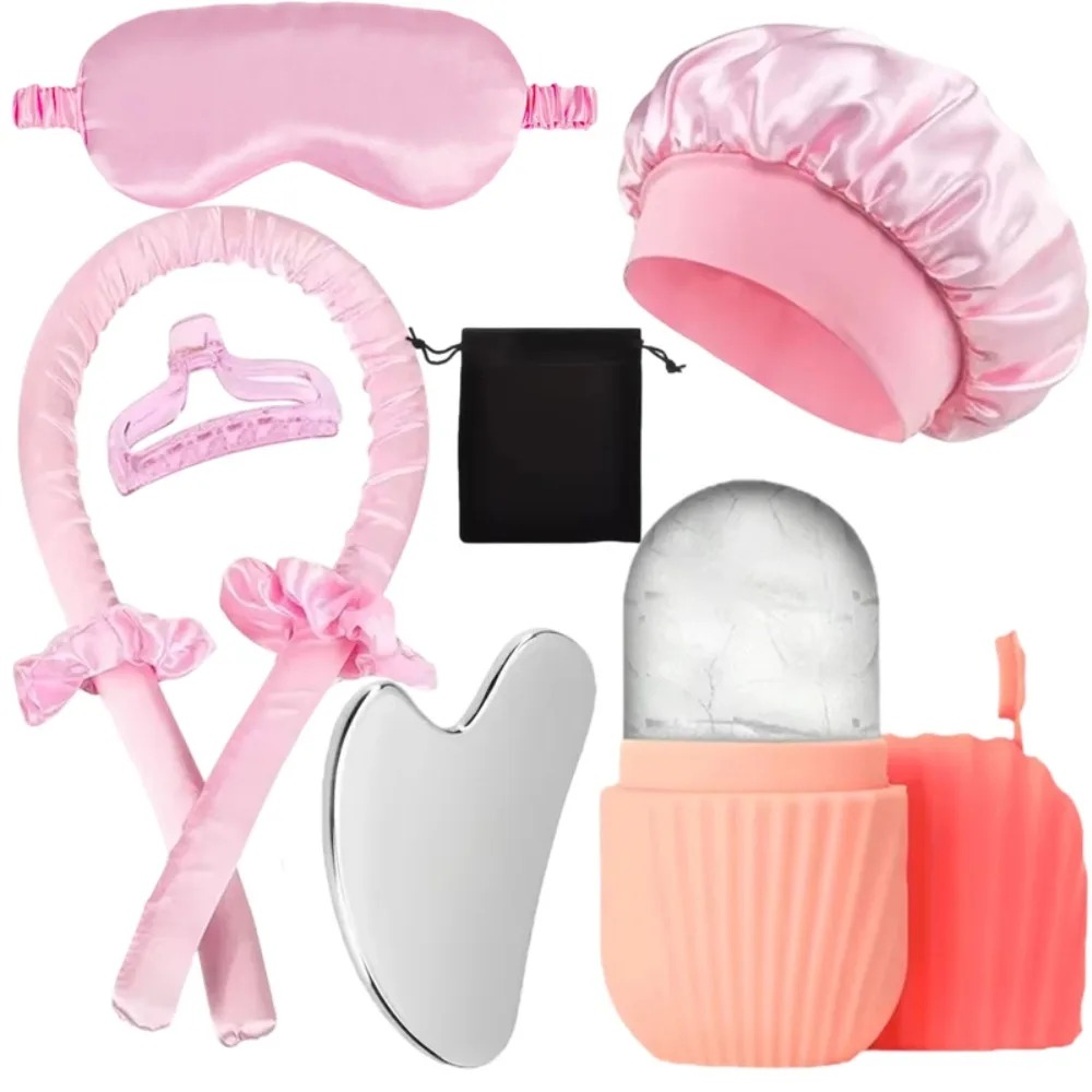 3/4/5/9Pcs Silk Sleep Set Eye  - Women Accessories Combo Gift avaliação e preço