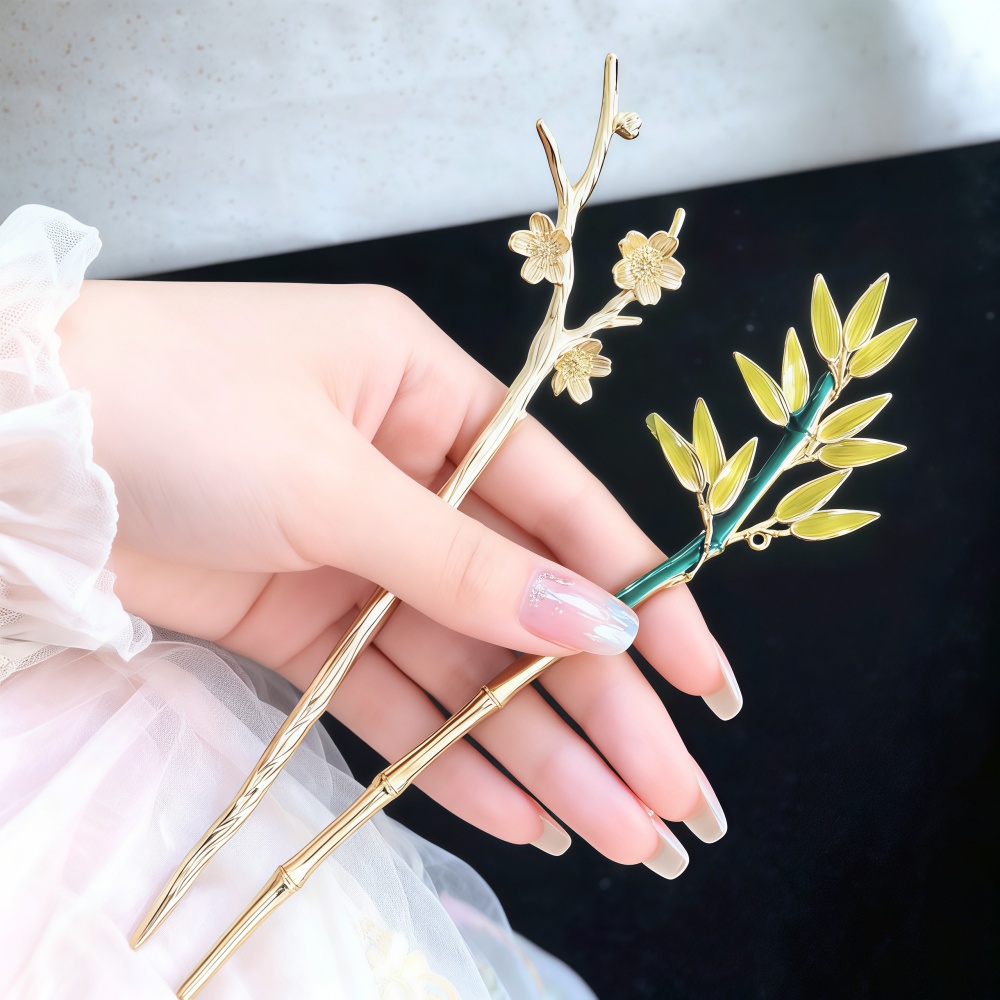 Enamel Alloy Hairpin For Women - Young Women'S Accessories avaliação e preço