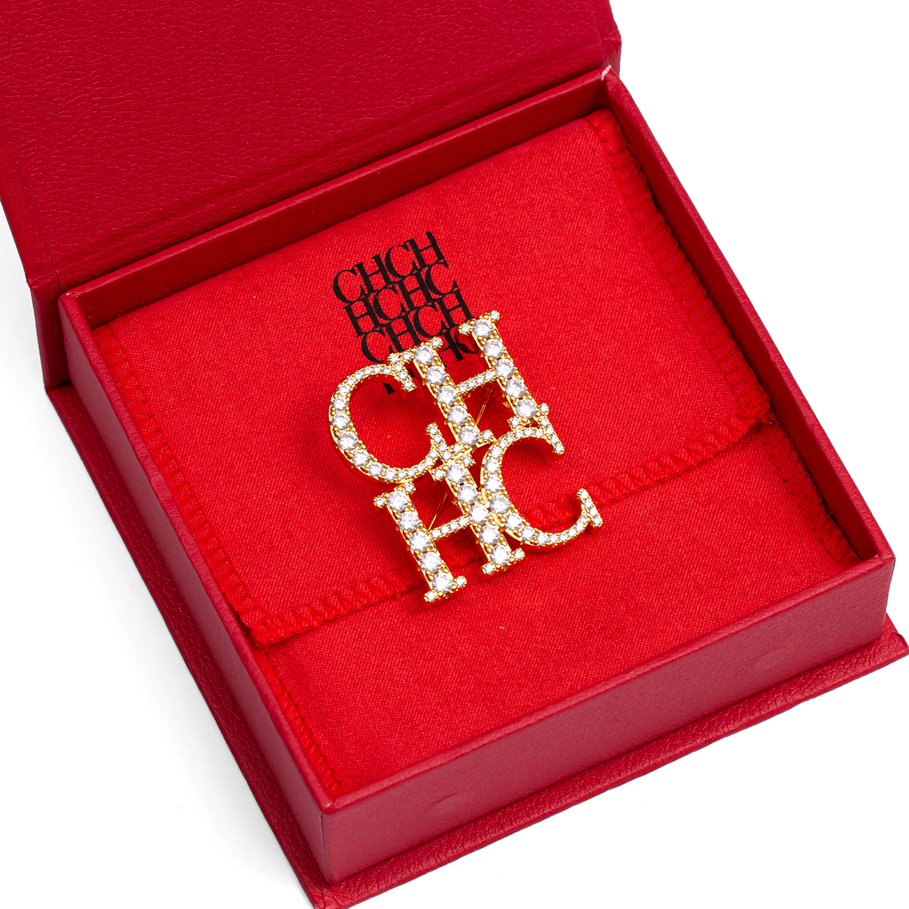 CH Elegant Silver Tone Full Pa - Women Accessories Logo avaliação e preço