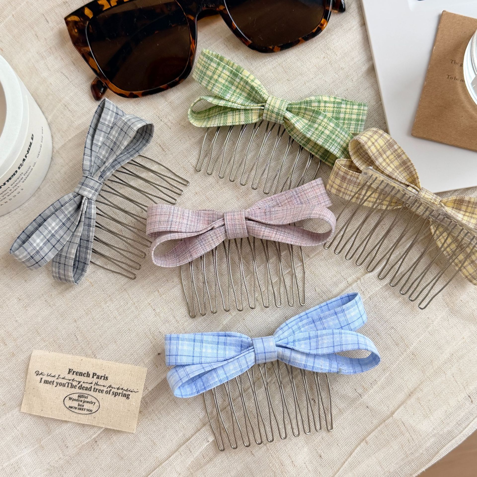 Simple Bow Hairpin For Women C - Women Accessories Trendy avaliação e preço