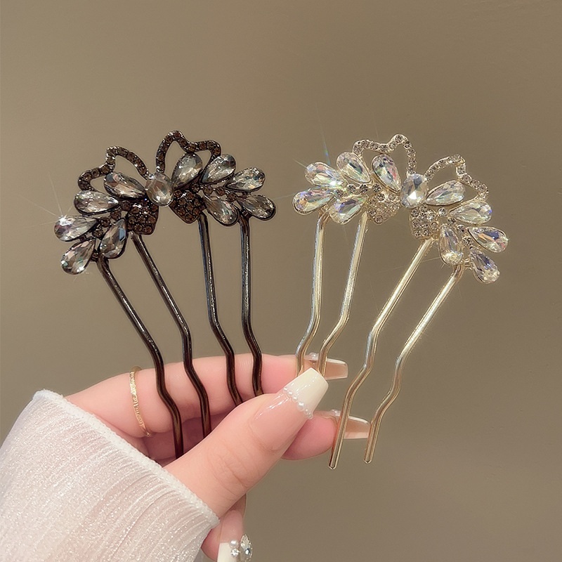 Fashion Rhinestones U-Shaped H - Young Women'S Accessories avaliação e preço