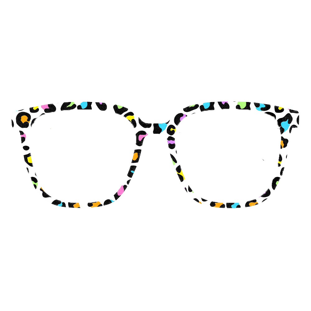 Trendy Rainbow Leopard Print S - Women Accessories Trendy avaliação e preço
