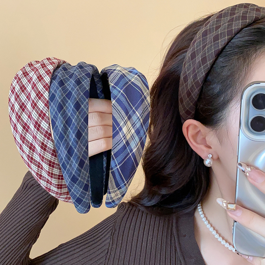 Vintage Checkered Fabric Flann - Women'S Accessories Flannels avaliação e preço