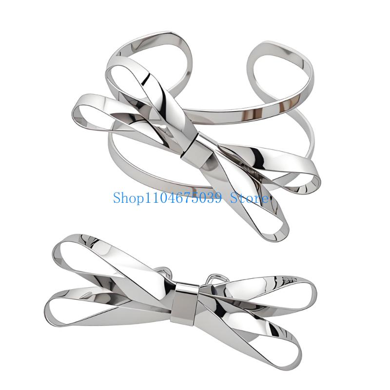 5asd Stainless Steel Bowknot D - Women Accessories Combo Gift avaliação e preço