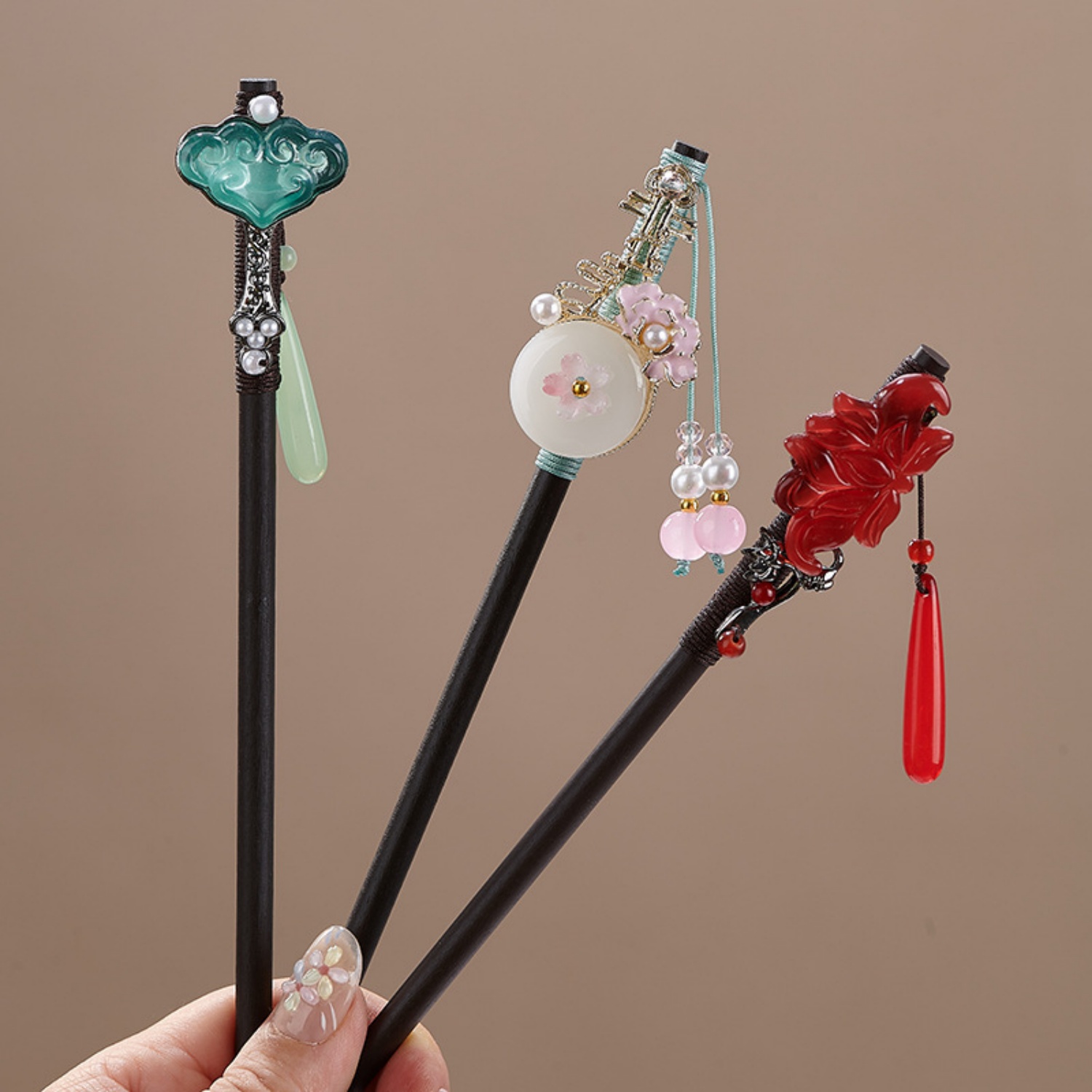 Vintage Flower Hairpin For Wom - Young Women'S Accessories avaliação e preço