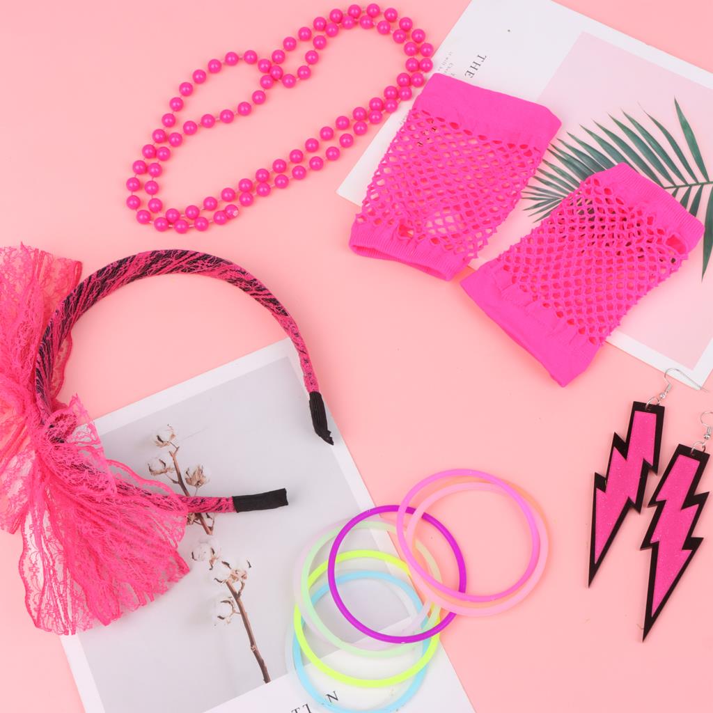 80s Fancy Dress Accessories Re - Women'S Accessories In The 80S avaliação e preço
