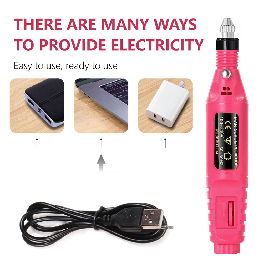 LULAA Electric Nail Drill Kit  - Women Accessories Combo Gift avaliação e preço