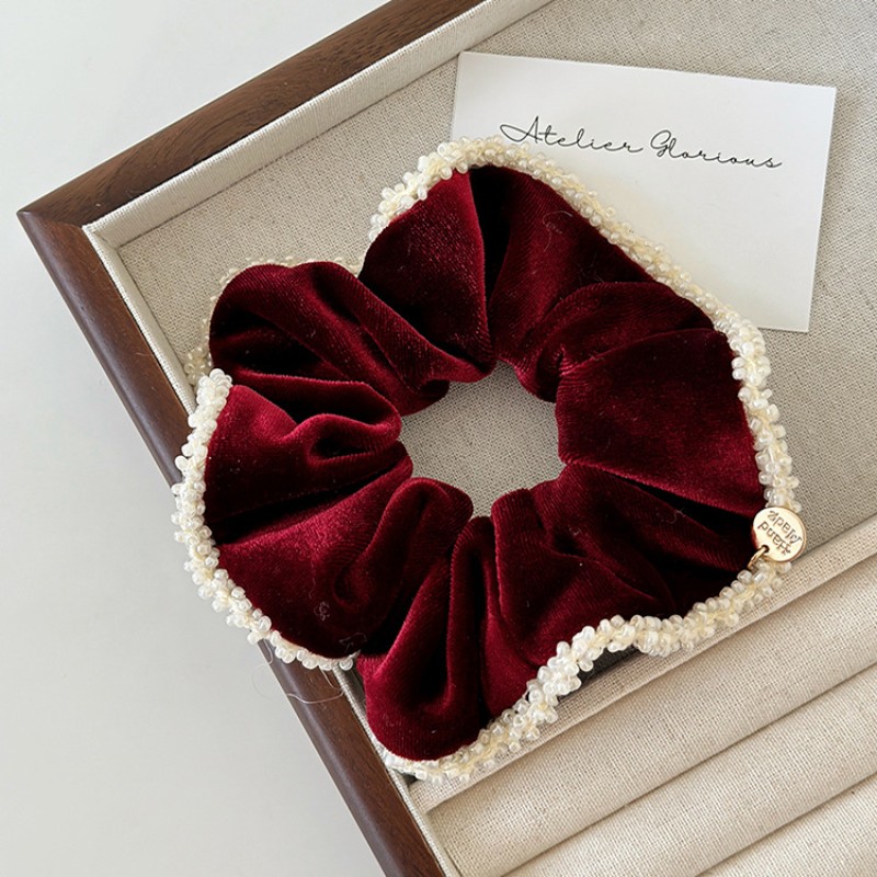 Charm Women Dark Red Velvet Fl - Women'S Accessories Flannels avaliação e preço