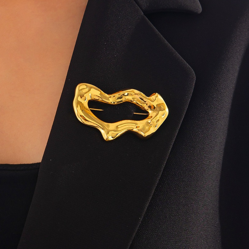 New Fashion Irregular Brooches - Women'S Accessories Jewelry avaliação e preço