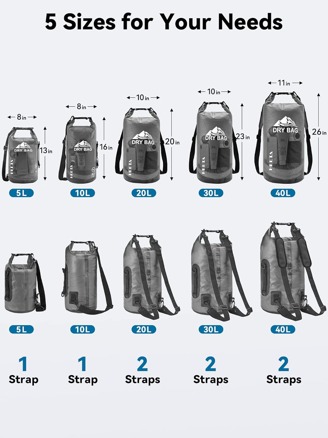 Dry Bag Waterproof for Women M - Women'S Kayak Accessories avaliação e preço