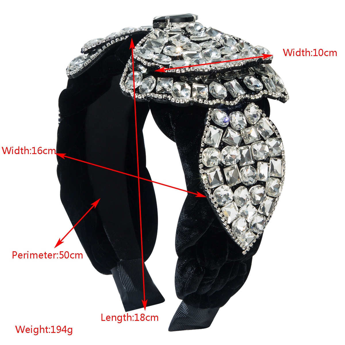 New baroque flannel woven head - Women'S Accessories Flannels avaliação e preço