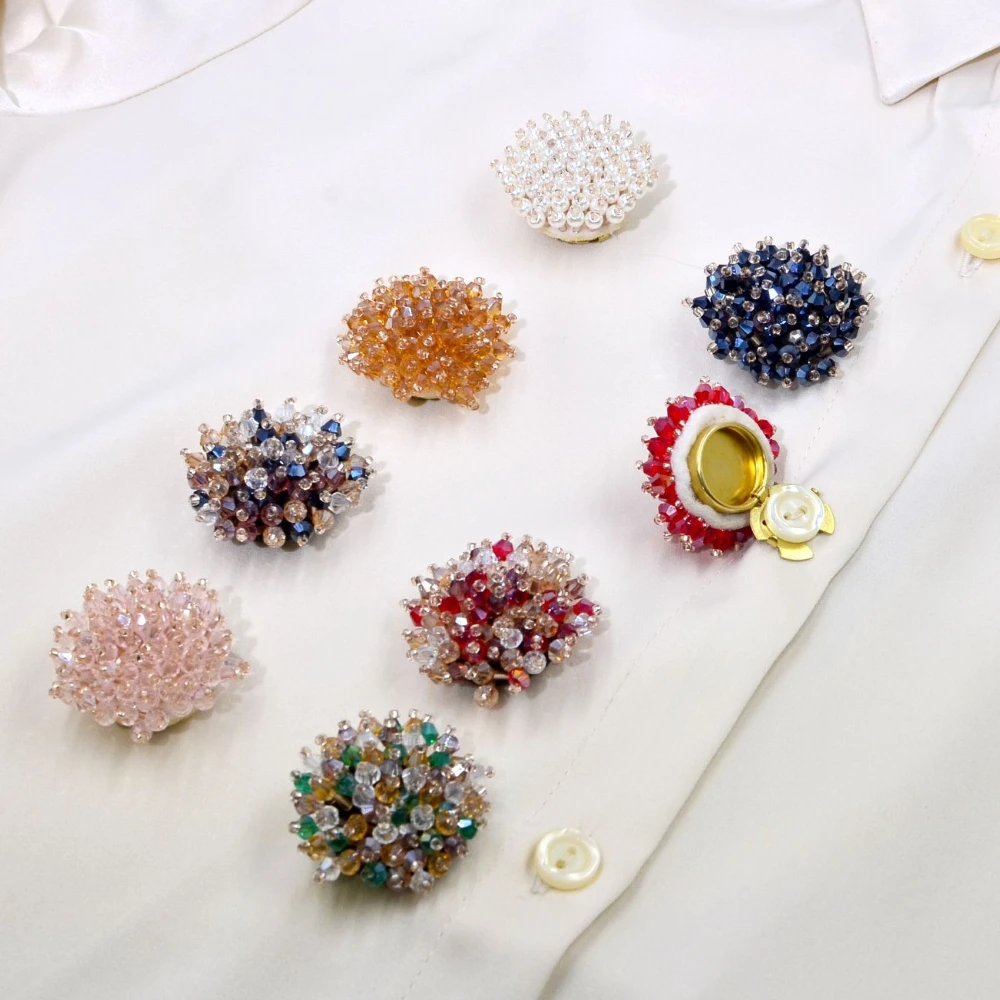 2PCS Elegant Button Covers Han - Women'S Accessories Jewelry avaliação e preço