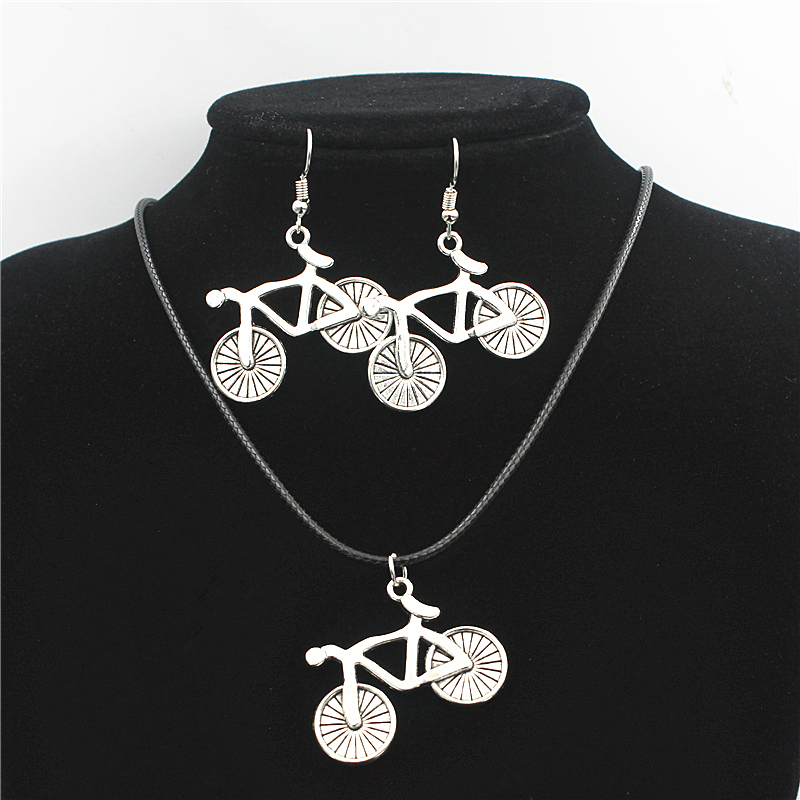 Retro Bicycle Jewelry Set for  - Women Accessories Combo Gift avaliação e preço