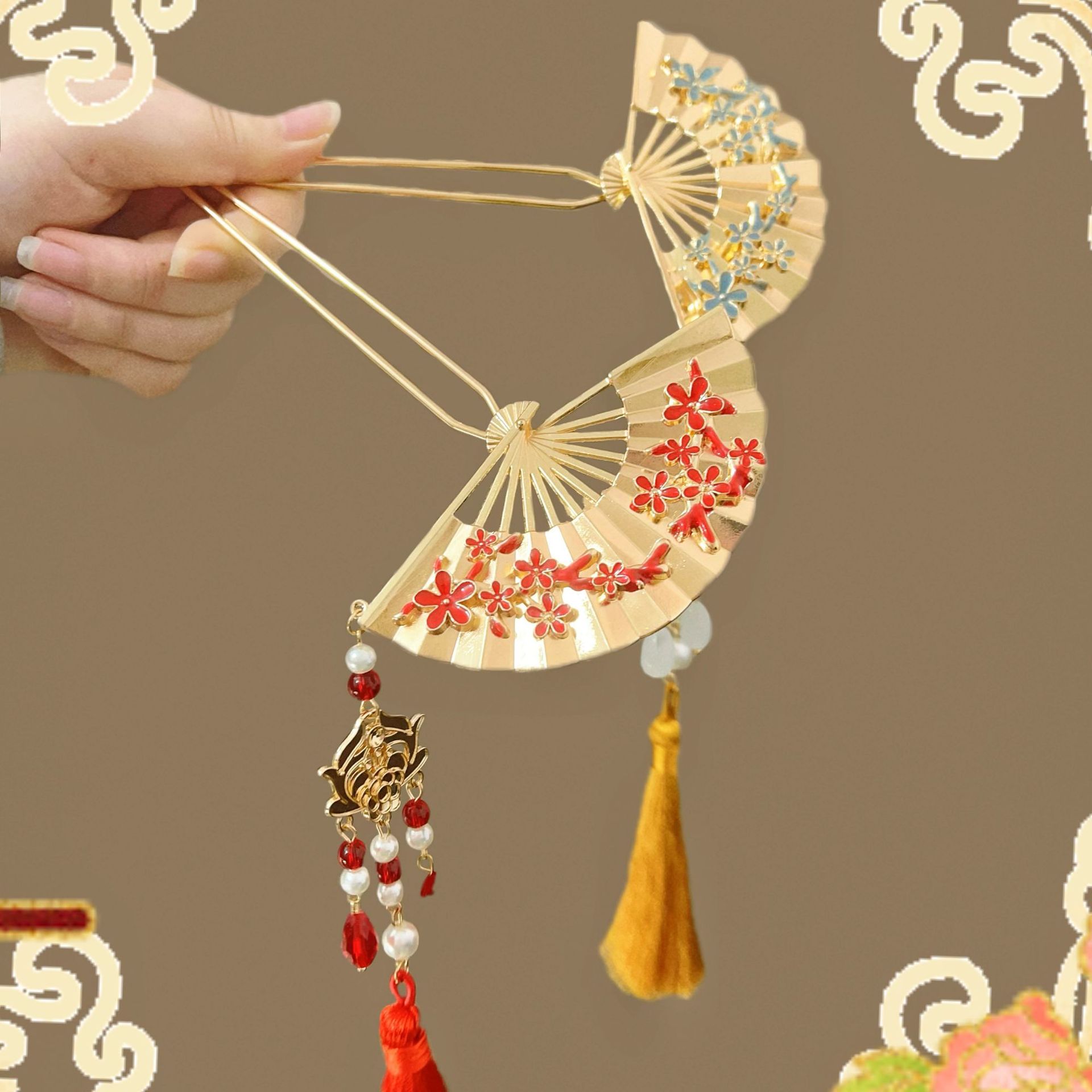 New Chinese style national fan - Young Women'S Accessories avaliação e preço