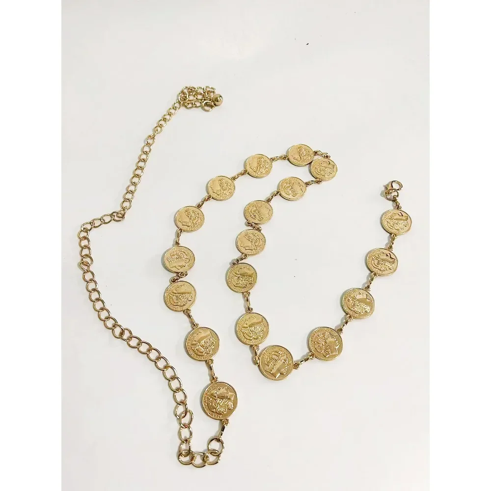 High Quality 80s Gold Coin Ale - Women'S Accessories In The 80S avaliação e preço