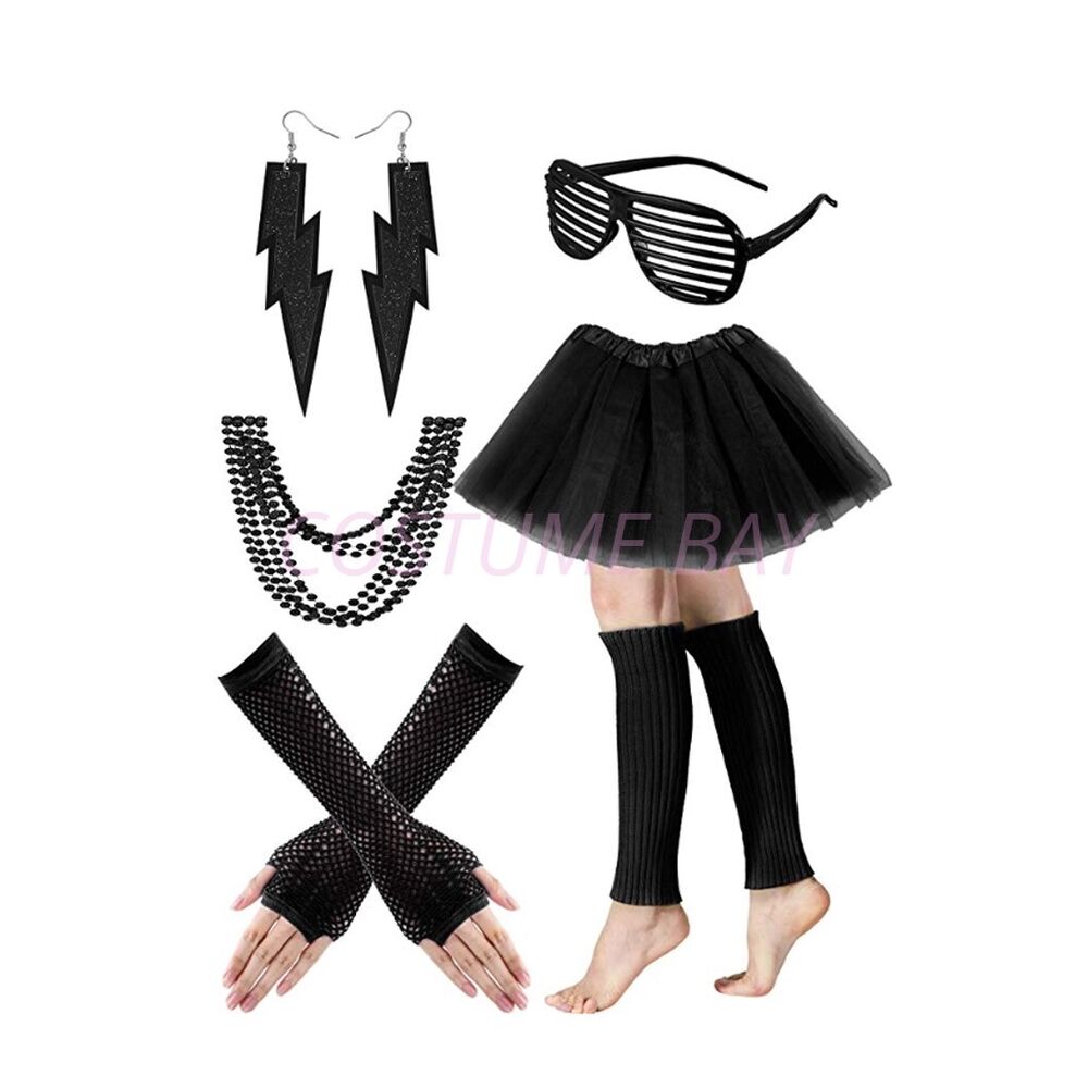 PESENAR Womens Neon 80s Tutu S - Women'S Accessories In The 80S avaliação e preço