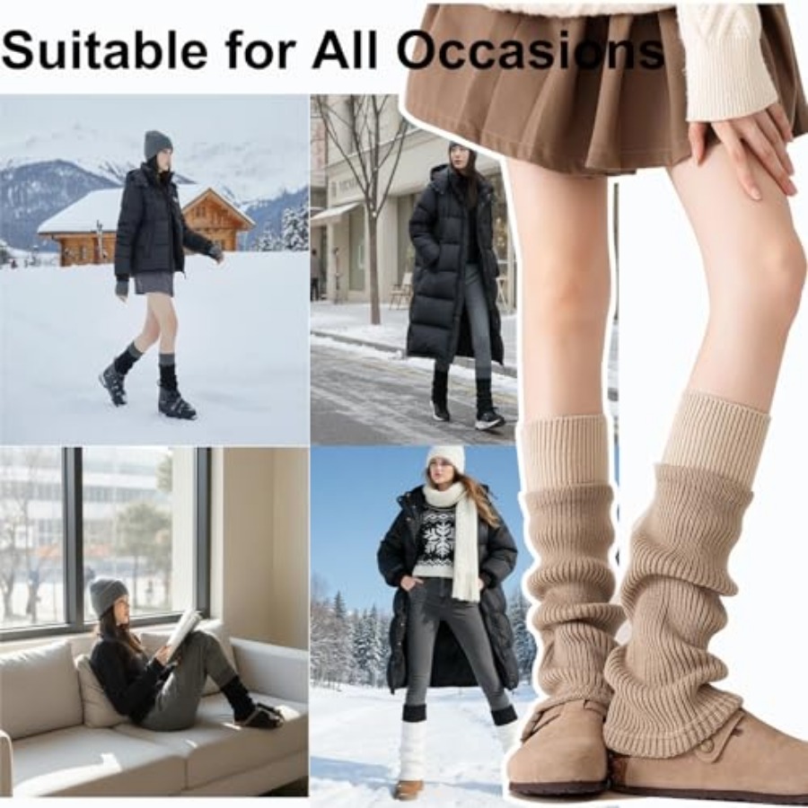 Moonlik Leg Warmers for Women, - Women'S Accessories In The 80S avaliação e preço