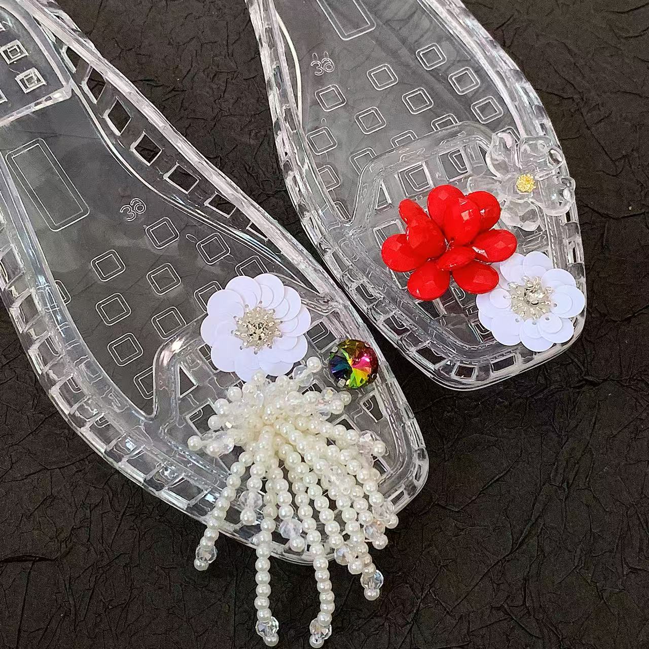Jelly Crystal Shoes for Women, - Women Accessories Trendy avaliação e preço