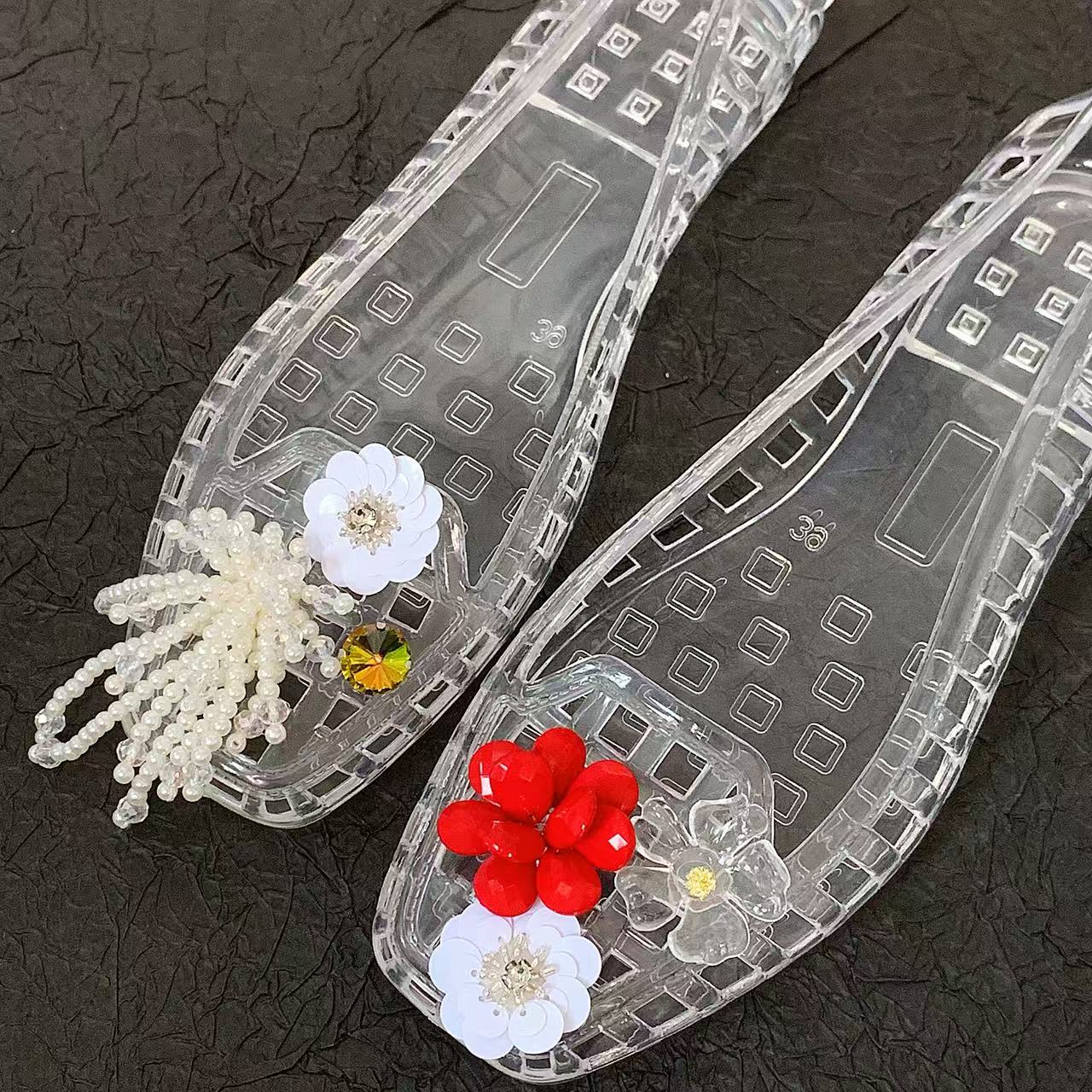 Jelly Crystal Shoes for Women, - Women Accessories Trendy avaliação e preço
