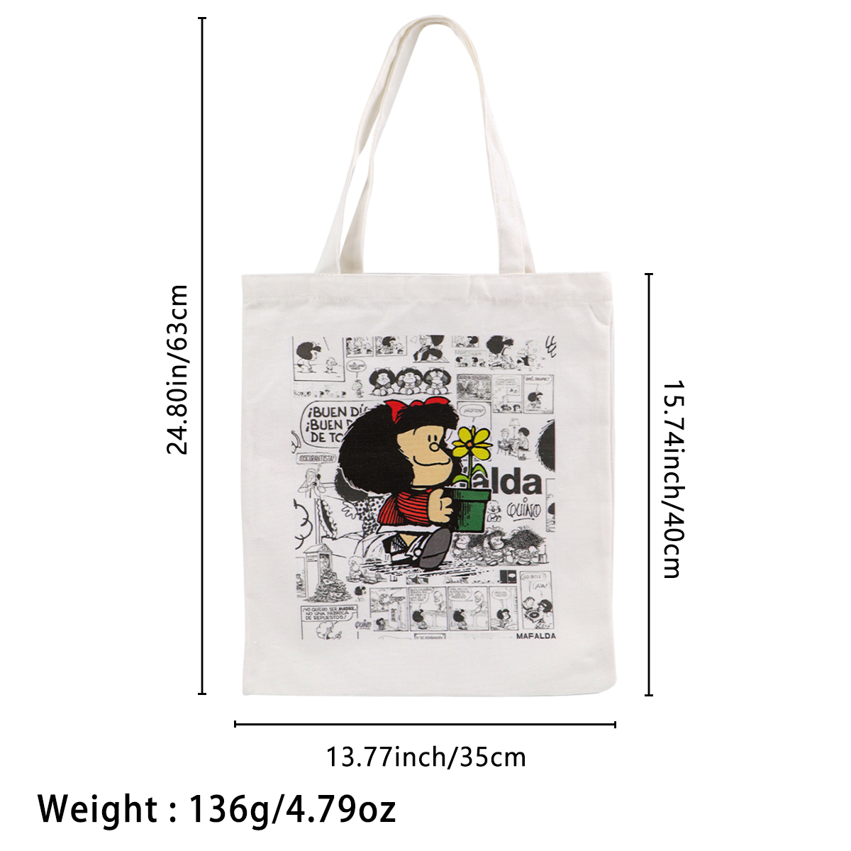 Fashion Canvas Tote Bag Women  - Women Accessories Trendy avaliação e preço