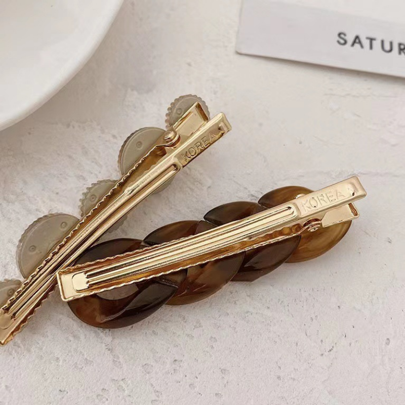 New Handmade Chain Hair Clips  - Women Accessories Combo Gift avaliação e preço
