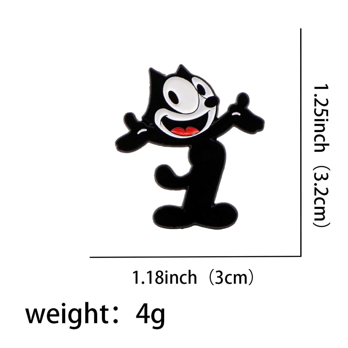 Cute Cartoon Animal Enamel Pin - Women'S Accessories Jewelry avaliação e preço