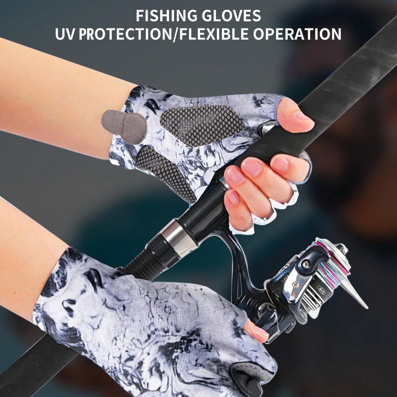 1 Pair Fishing Gloves Men & Wo - Women'S Kayak Accessories avaliação e preço