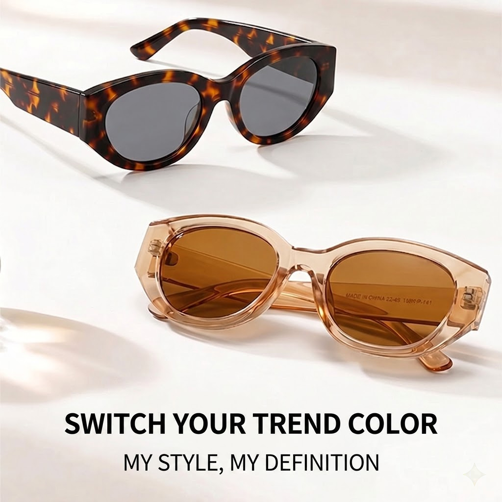 Women Men Classic Cat-Eye Pola - Women Accessories Trendy avaliação e preço