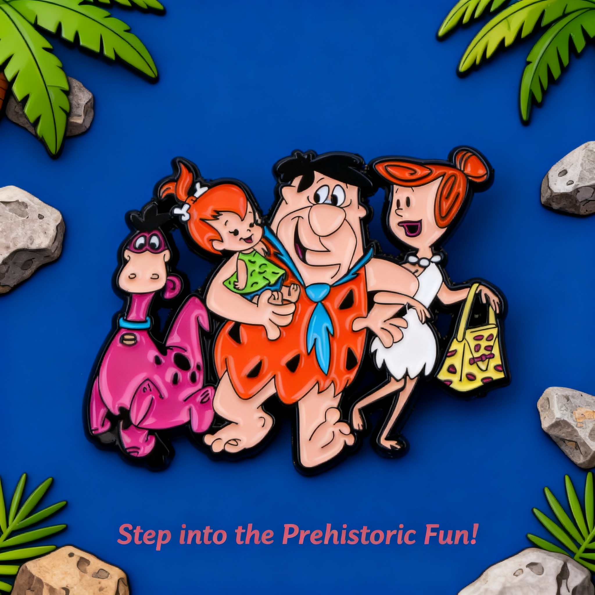 Cartoon Dinosaur Enamel Pin Ba - Women'S Accessories Jewelry avaliação e preço