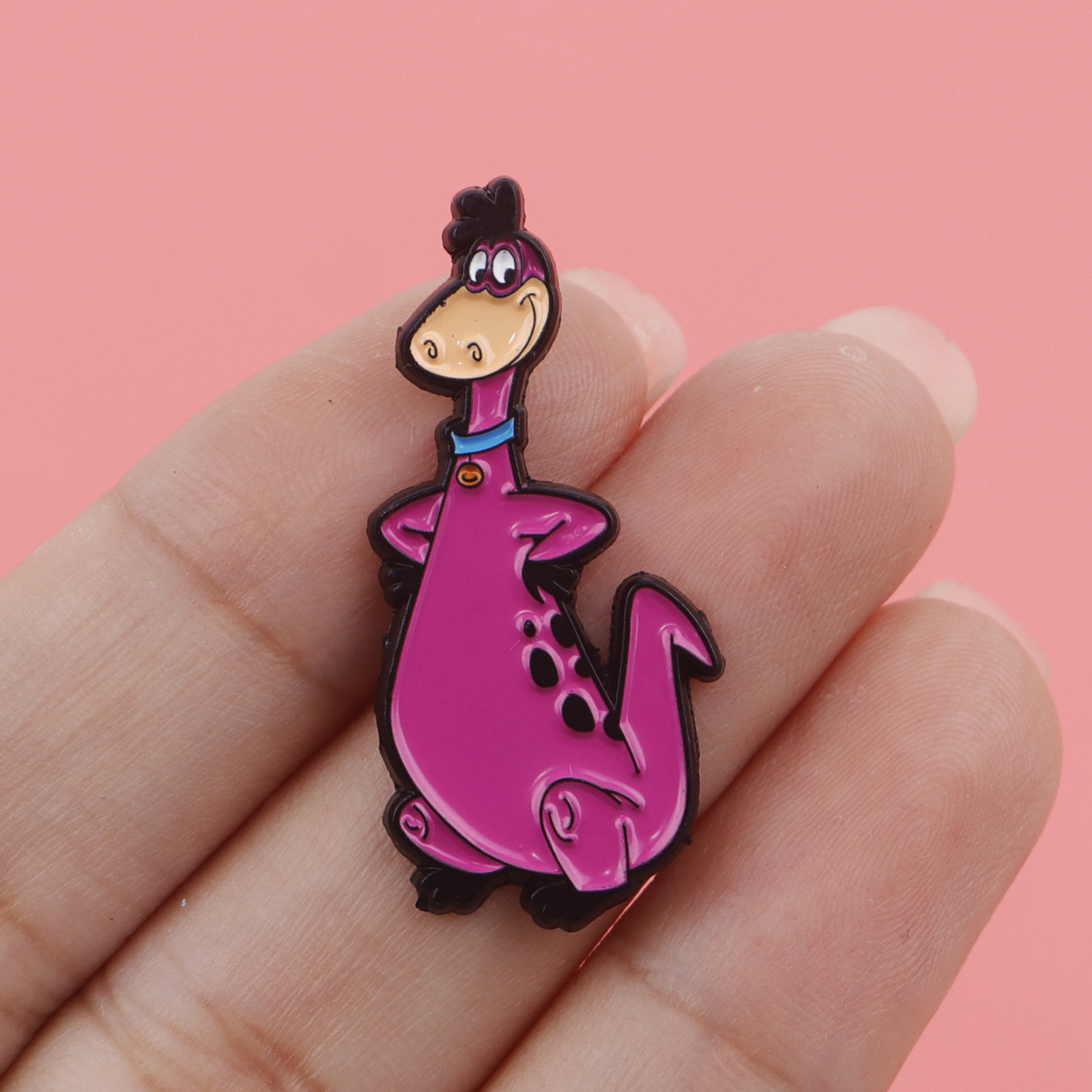 Cartoon Dinosaur Enamel Pin Ba - Women'S Accessories Jewelry avaliação e preço