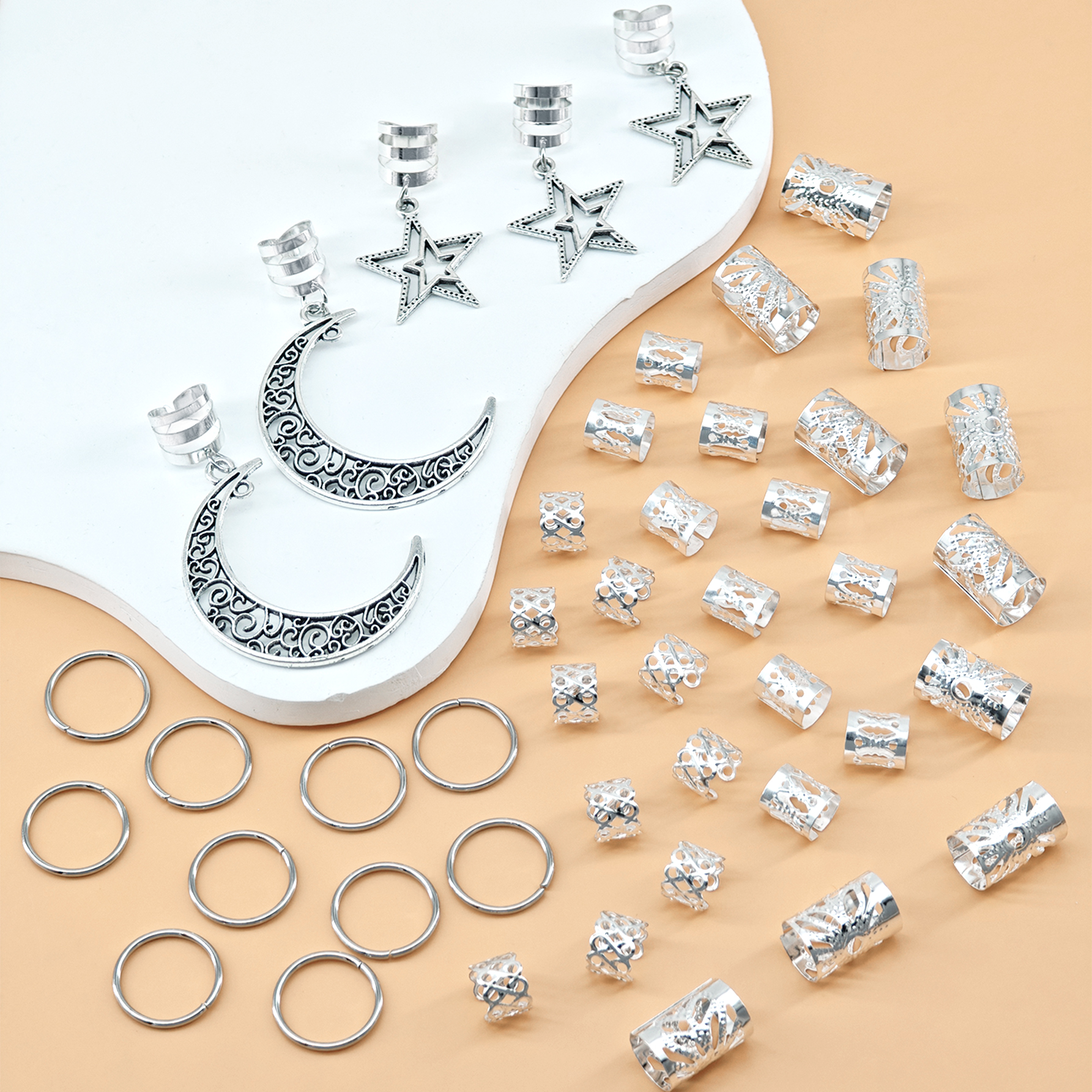 45pcs Stars and Moon Combo Dre - Women Accessories Combo Gift avaliação e preço