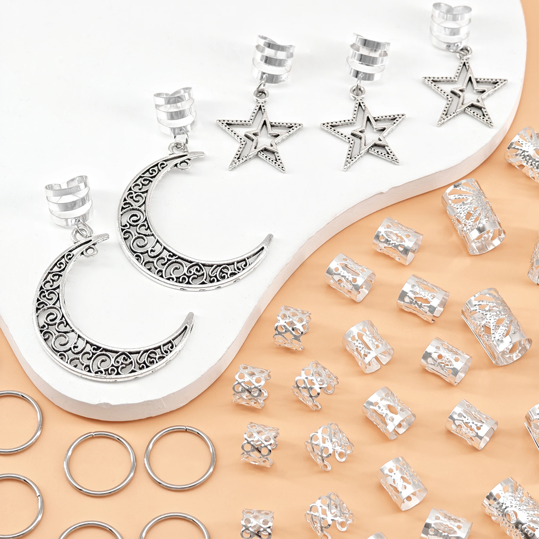 45pcs Stars and Moon Combo Dre - Women Accessories Combo Gift avaliação e preço