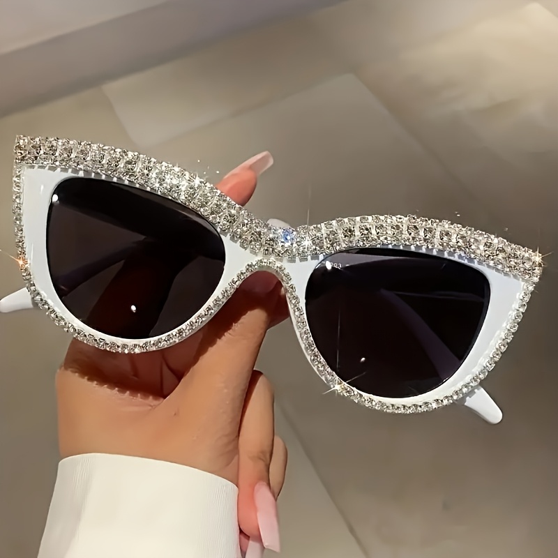 Sparkling Rhinestone Frame - W - Women Accessories Trendy avaliação e preço