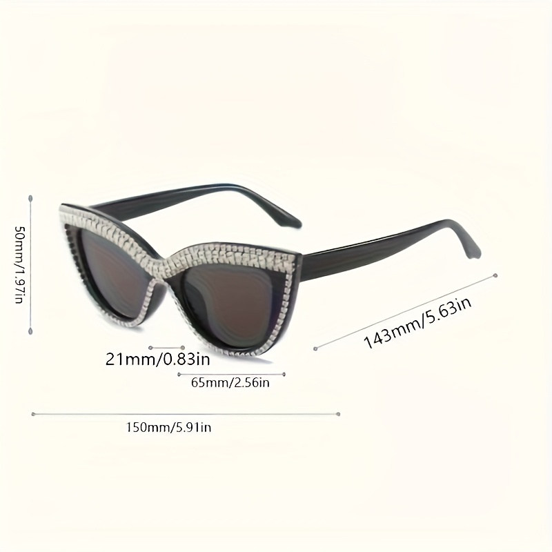 Sparkling Rhinestone Frame - W - Women Accessories Trendy avaliação e preço