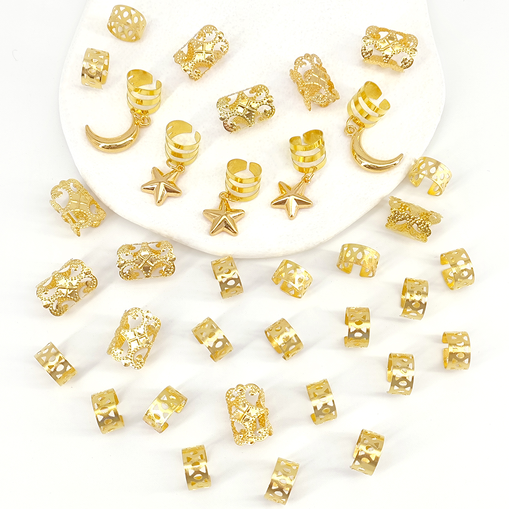 35pcs Stars and Moon Combo Dre - Women Accessories Combo Gift avaliação e preço
