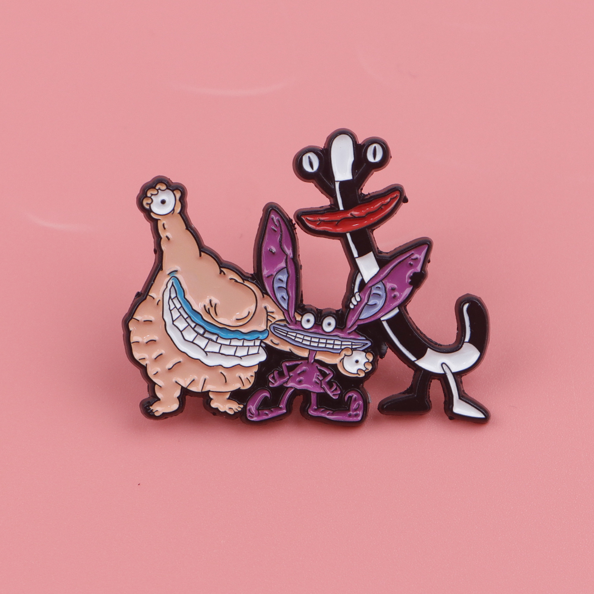Cartoon Monster Enamel Pin Bad - Women'S Accessories Jewelry avaliação e preço