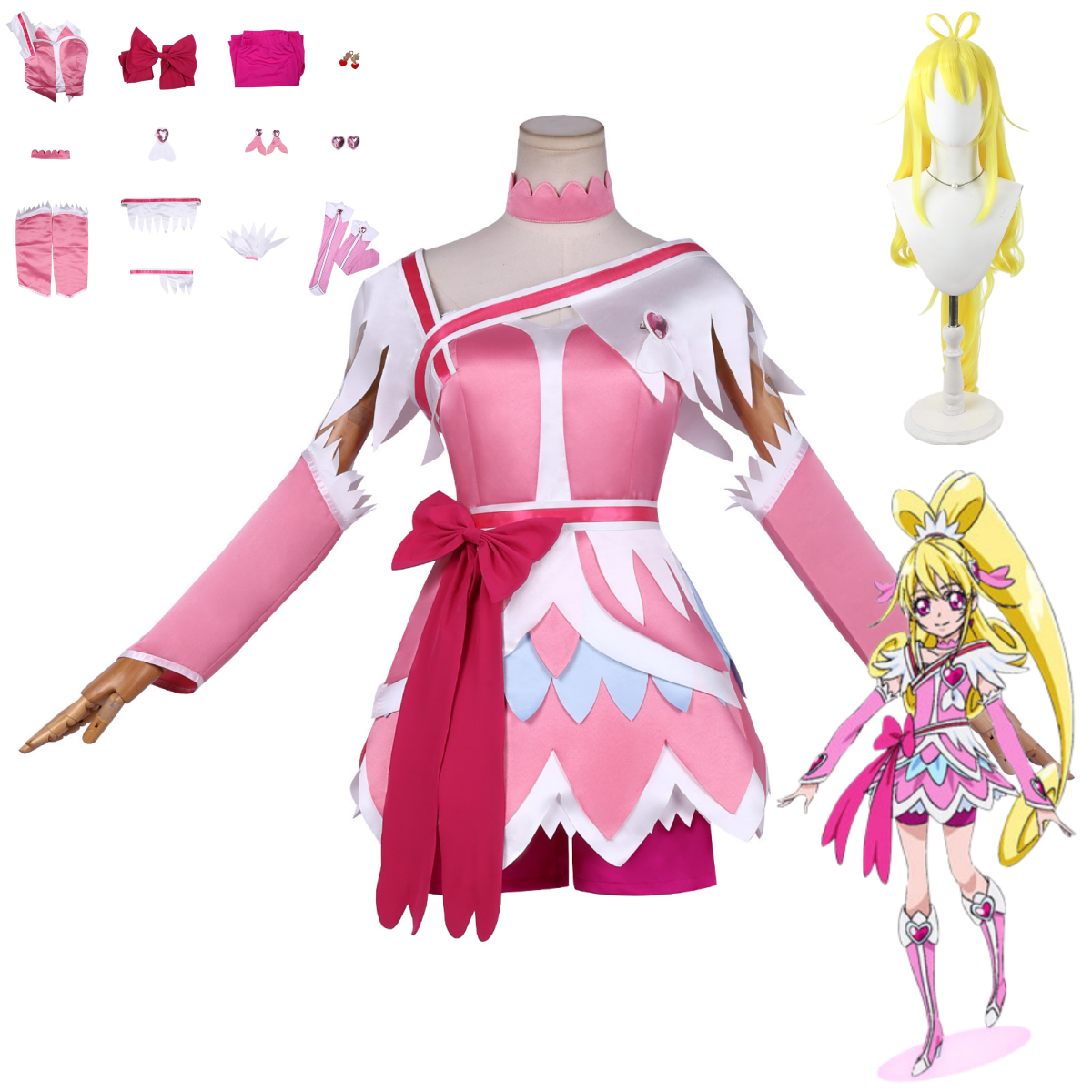 Anime Doki Doki! PreCure Cure  - Young Women'S Accessories avaliação e preço