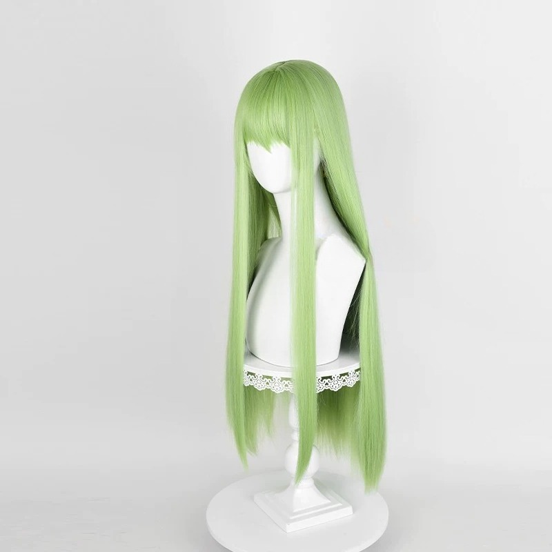 Anime CC Cosplay Green Wig Lon - Young Women'S Accessories avaliação e preço